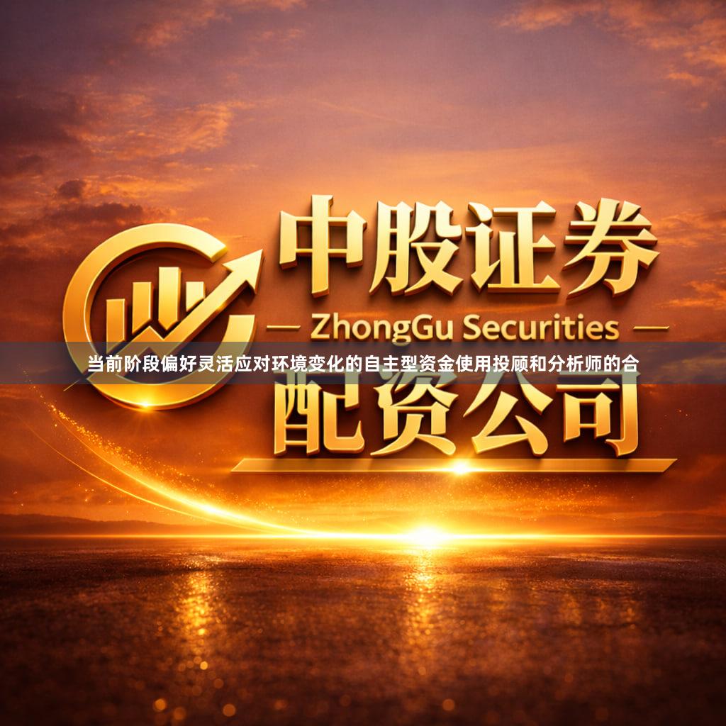 当前阶段偏好灵活应对环境变化的自主型资金使用投顾和分析师的合