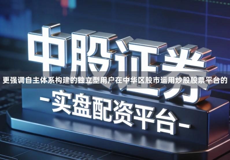 更强调自主体系构建的独立型用户在中华区股市运用炒股股票平台的