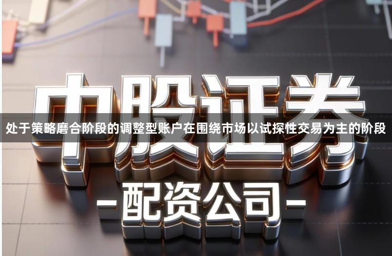 处于策略磨合阶段的调整型账户在围绕市场以试探性交易为主的阶段