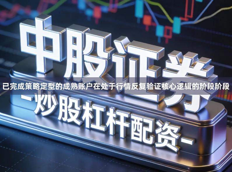 已完成策略定型的成熟账户在处于行情反复验证核心逻辑的阶段阶段